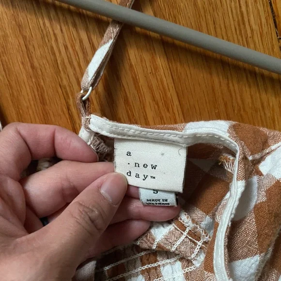 a new day | Gingham Dress - Picture 3 of 4